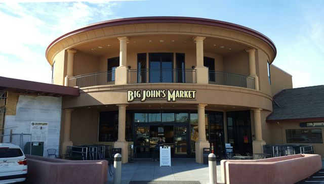 The "new" Big John's Market has these awesome 3 dimensionally carved urethane letters with 23K gold leaf.