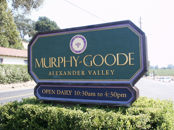 Murphy Goode hand carved 2 sided and wrapped in 2