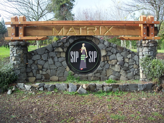 This sign was mostly done by others, but the owner had us do the circle logo.  It is simply 3/4" MDO with a digital face